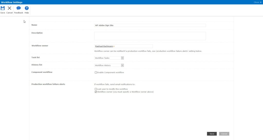 4 Nintex-Neuerungen für Office 365: Workflowveröffentlichungsmaske