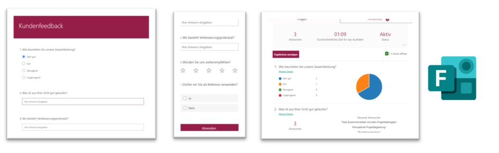 Fragebogen erstellen mit Microsoft Forms