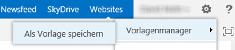 Ein Screenshot des SkyDrive Collaboration Manager.