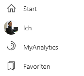 MyAnalytics via Delve aufrufen