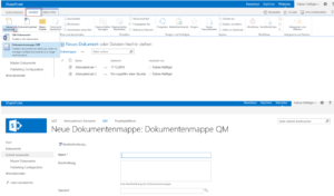 Dokumentenmappe funktionsfähig