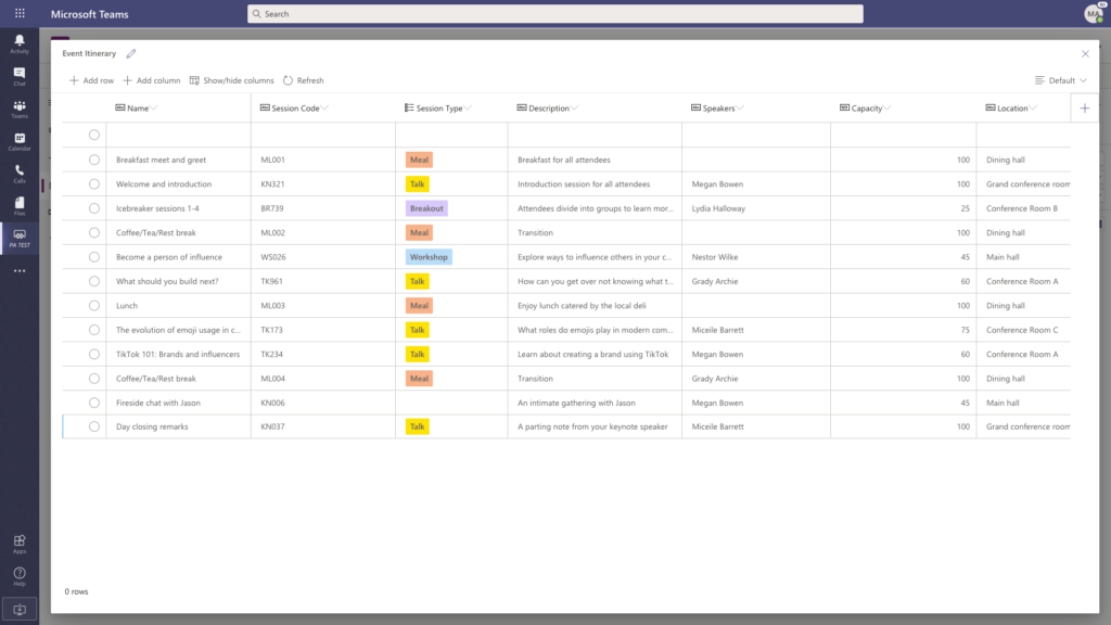 Microsoft Dataflex wird es ermöglichen, Power Apps inklusive deren Datenbanken direkt in Microsoft Teams zu bauen.