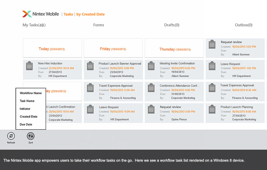 Ein Screenshot des Xero-Dashboards mit der aktualisierten Version 3.0.