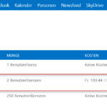 Office 365 Plan aufrufen