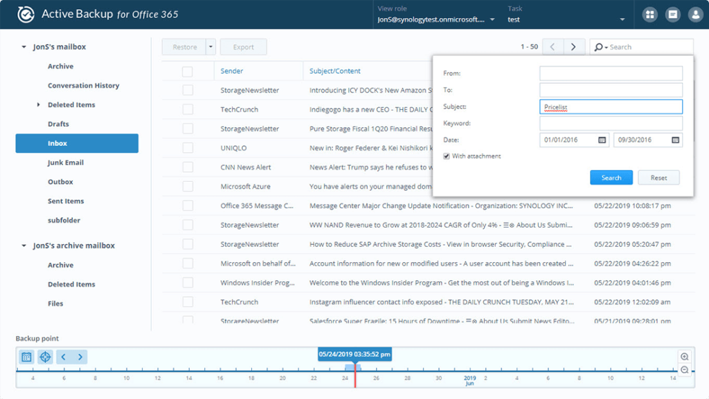 Synology Backup