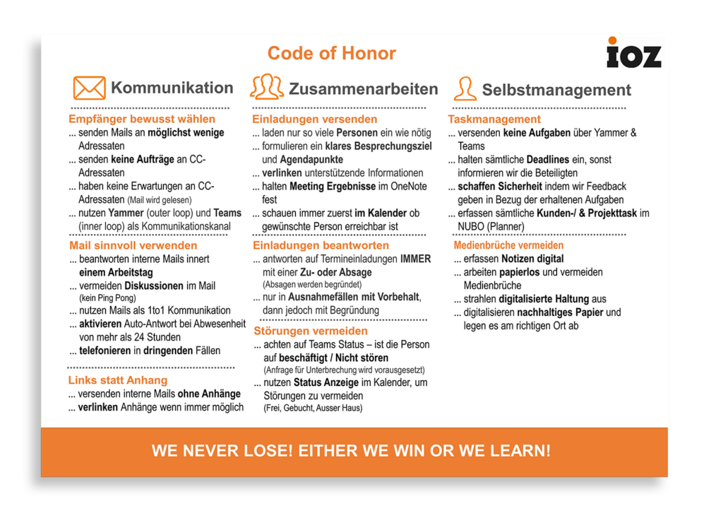 code of honor ioz high resolution vorschau